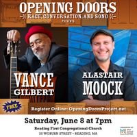 Opening Doors Project presents Vance Gilbert / Alastair Moock: Concert + Conversation thumbnail