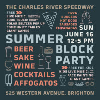 Charles River Speedway SUMMER BLOCK PARTY thumbnail