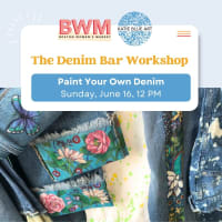 The Denim Bar - Paint Your Own Denim Workshop thumbnail