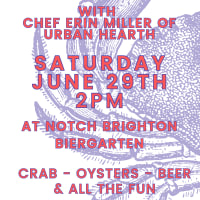 Crab Feast at Notch Brewing with Urban Hearth thumbnail