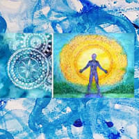 Meditation with Watercolor | Fridays 3-5pm | 1hr Timed Schedule thumbnail