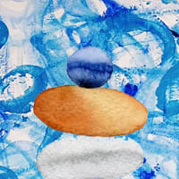 Meditation with Watercolor | Fridays 3-5pm | 1hr Timed Schedule thumbnail