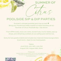 Omni Boston at the Seaport’s Summer of Citrus Poolside Sip & Dip Party  thumbnail