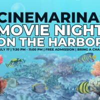 CINEMARINA: An Outdoor Movie Night on Boston Harbor thumbnail