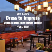 20"s & 30's Dress to Impress at CitizenM Hotel's Terrace (North Station) thumbnail