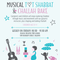Musical Tot Shabbat & Challah Bake thumbnail