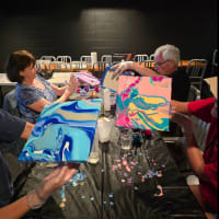 Sip&Paint #pourart @Trillium Brewery make a Canvas & 2pc coasters  thumbnail
