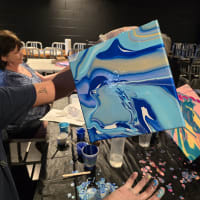 Sip & Paint #pourart @Dorchester brewery co. Make a 2pc Coasters set & Canvas  thumbnail