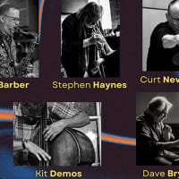 "Third Thursdays" jazz concert with Stephen Haynes, Eric Barber, Kit Demos, Curt Newton, and host Dave Bryant. thumbnail