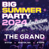 20's & 30's BIG Summer Party - Free Admission - The Grand (Seaport) thumbnail