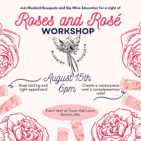 Roses and Rosé: Wine Tasting and Floral Arranging thumbnail