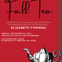 Fall Tea with the Junior League of Boston thumbnail