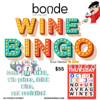 Wine Bingo Night at Bonde: Not Your Average Wines thumbnail