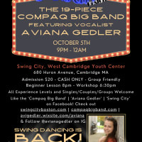 19-Piece Compaq Big Band w/ Vocalist Avina Gedler at Swing City! thumbnail