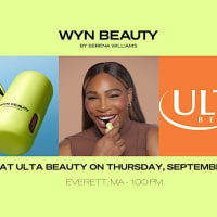 Join Serena Williams and WYN BEAUTY in-store at ULTA BEAUTY thumbnail