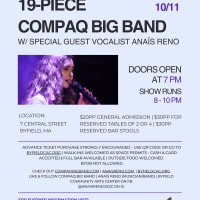 19-Piece Compaq Big Band w/ Special Guest Vocalist Anaïs Reno at Byfield Community Arts Center thumbnail