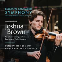 Beethoven Violin Concerto with Joshua Brown thumbnail