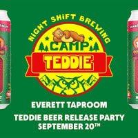 Camp Teddie with Night Shift Brewing and Teddie Peanut Butter -  Release Party For Teddie Beer thumbnail