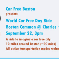 World Car Free Day BIKE RIDE with Car-Free Boston thumbnail