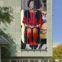 Mickalene Thomas: Sandra, She's a Beauty, 2009 (public art) thumbnail