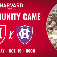 Harvard Football vs Holy Cross thumbnail