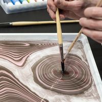 Japanese Paper Marbling (Burlington) thumbnail