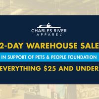 2-Day Warehouse Sale | Charles River Apparel thumbnail