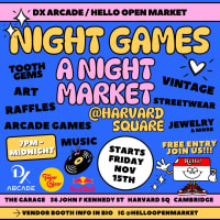 DX Arcade // Hello Open Market Presents Night Games thumbnail