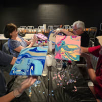 Sip & Paint #pourart @Trillium Brewery in Canton  thumbnail