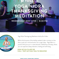 YogaSix Yoga Nidra Thanksgiving Meditation thumbnail