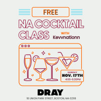 Thanksgiving Non-Alcoholic Cocktail-Making Class at Dray thumbnail