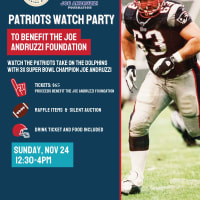 Join 3X Super Bowl Champ Joe Andruzzi for a Patriots Watch Party for a Great Cause thumbnail