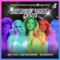 fruitstand presents: Saturday Night Diva, a queer pop dance party thumbnail