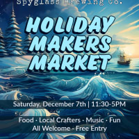 Sip & Shop at Spyglass Brewing Co. Holiday Makers Market thumbnail