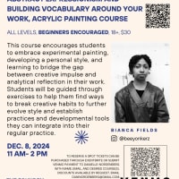 Abstract Expressionism and Building Vocabulary Around Your Work thumbnail