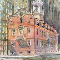 Bricks of Boston: Watercolors by Adam Van Doren thumbnail
