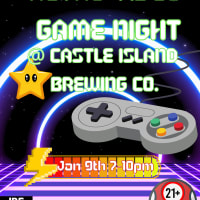 Retro Video Game Night @ Castle Island Brewing Co. thumbnail