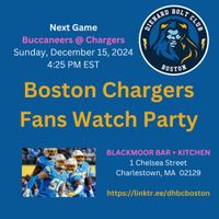 BOSTON CHARGERS FANS WATCH PARTY! thumbnail