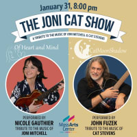 The Joni Cat Show: Tribute to Joni Mitchell & Cat Stephens thumbnail