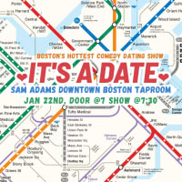 Watch 4 Local Singles Go On A Blind Date at "It's A Date" - Boston's Hottest Comedy Dating Show thumbnail