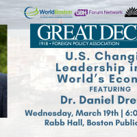 Great Decisions with Dr. Daniel Drezner | U.S. Changing Leadership in the World's Economy thumbnail