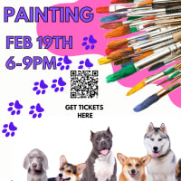 Dog Bowl Painting @ Break Rock Brewery thumbnail