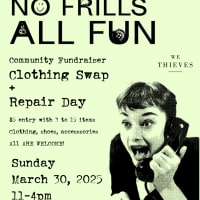 No Frills All Fun Clothing Swap and Repair Day thumbnail