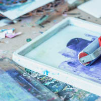 Family Workshop: Nature Monoprints with Gel Plates thumbnail