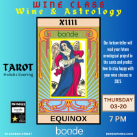 Equinox: Wine and Astrology Class at Bonde Fine Wine Shop thumbnail