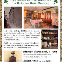 Upstairs, Downstairs: A St. Patrick's Day Tour Experience at the Gibson House thumbnail