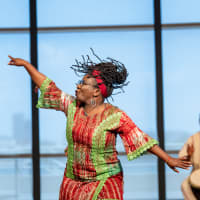 Benkadi Drum and Dance at the JFK Library thumbnail