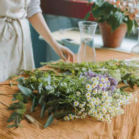 Bouquet Making at Vitamin Sea Brewing  thumbnail