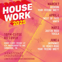 House Work: DJs & Dancing every 1st Friday! thumbnail