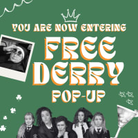 St. Patricks week pop-up at Noir Bar: You Are Now Entering Free Derry! thumbnail